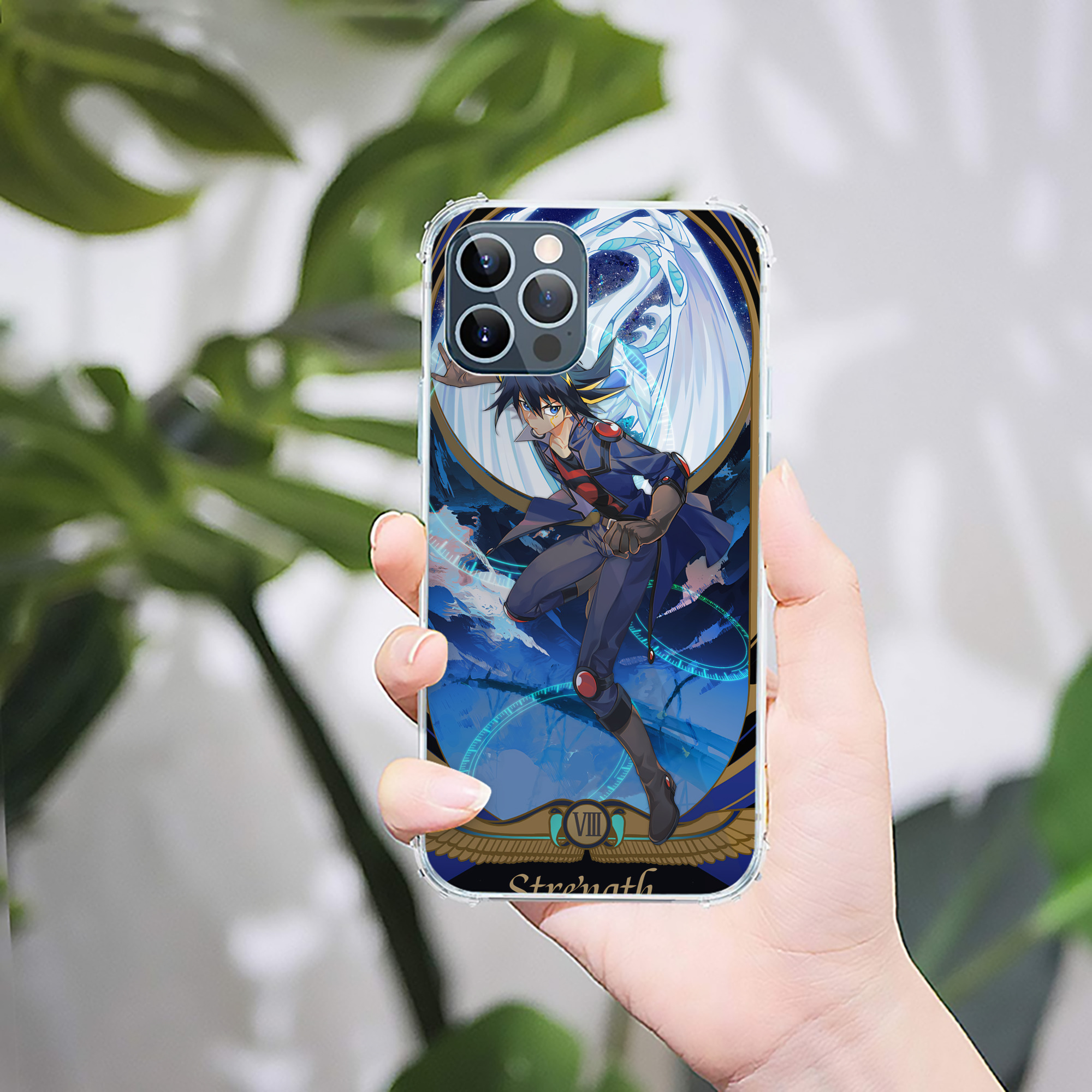 （画像用） 遊☆戯☆王 Yu-Gi-Oh! 【iPhone 12シリーズ対応】透明スマホケース（クリアソフトケース）